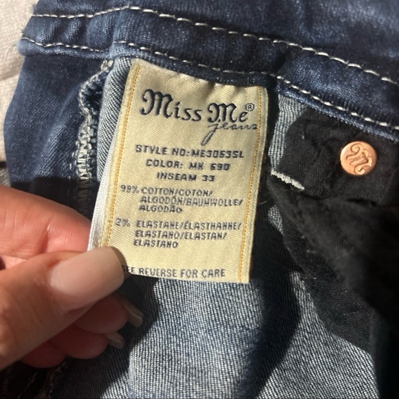 Miss Me Jeans Standard Skinny Size 29 - Picture 6 of 8